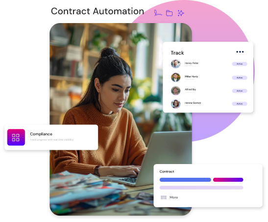 Contract Automation Illustration
